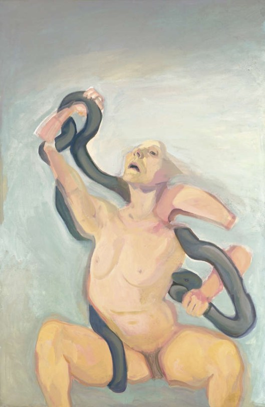 Lassnig-WomanLaokoon-01